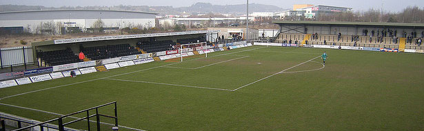 Hednesford End & Wimblebury Terrace from the Main Stand